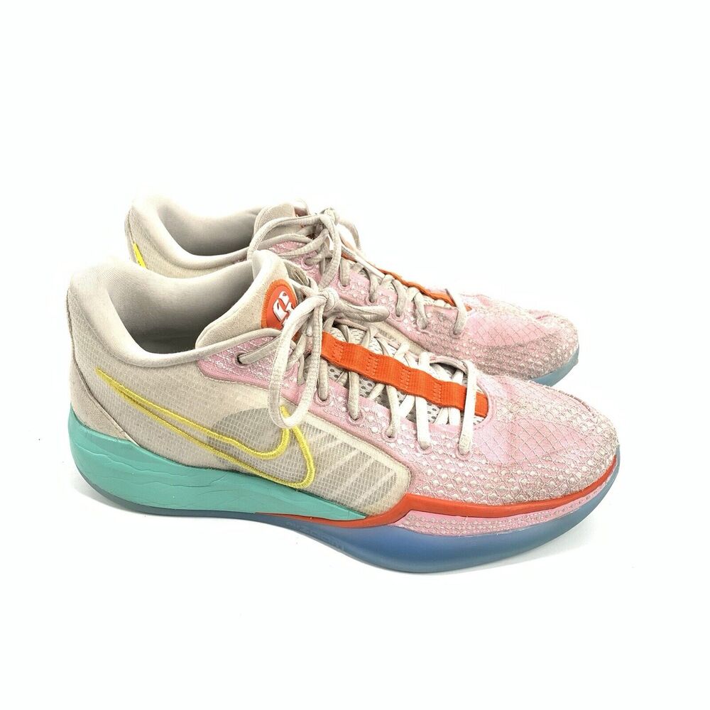 Nike ID Sabrina Custom 1 of 1 NBY Sneakers Size 9.5 Womens Rainbow Clear Jelly